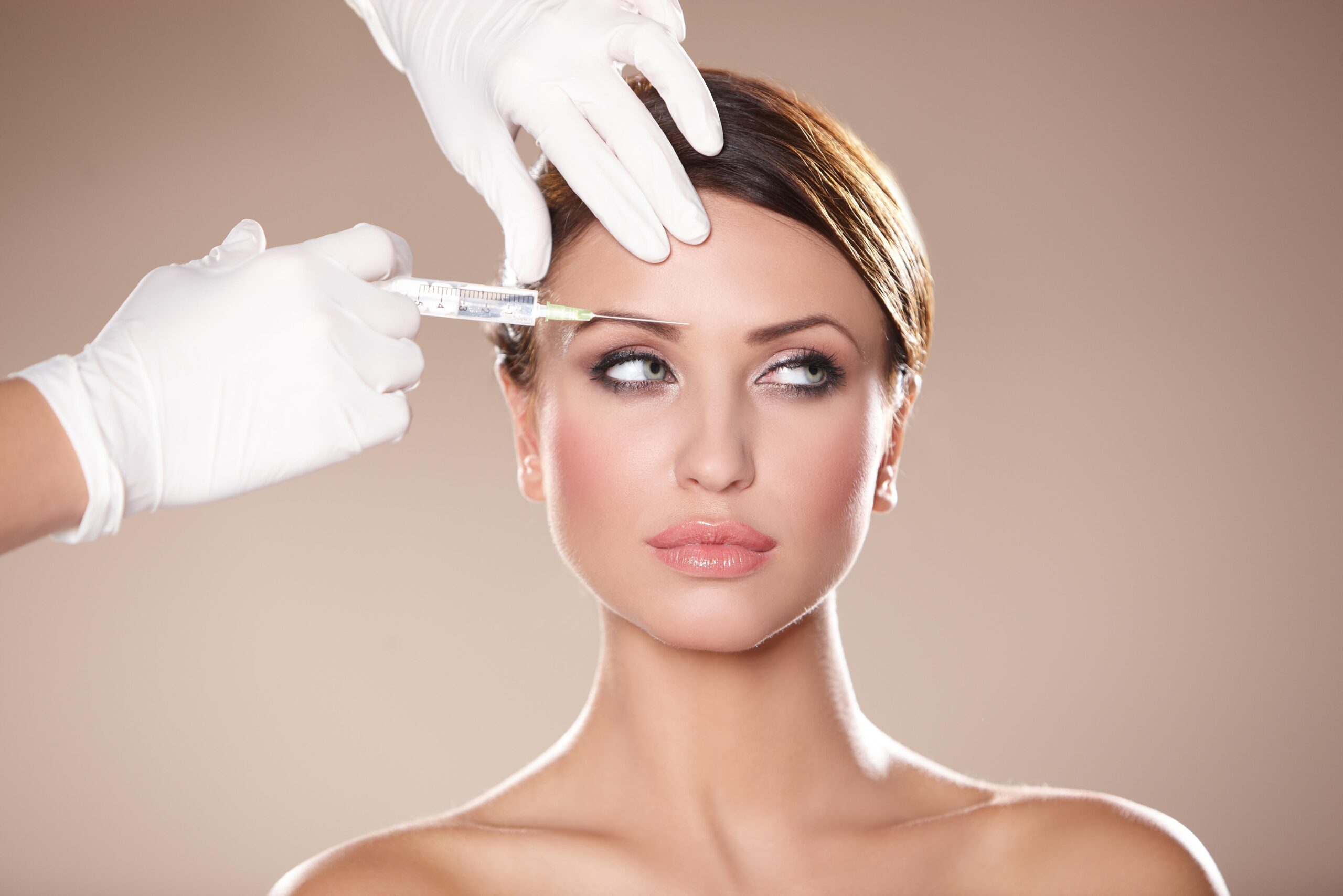 Clean, professional medical spa treatment room with neutral tones at Ageless Medical in White Plains